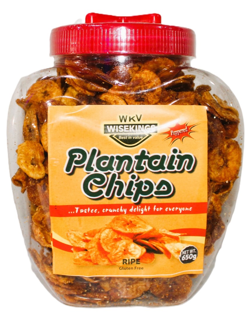 Plantain Chips (650g Jar)